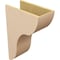 Ekena Millwork 9"W x 18"D x 27"H Classic Carmel Rough Cedar Woodgrain TimberThane Corbel, Primed Tan CORUR09X18X27CARRCPR - alternate 4